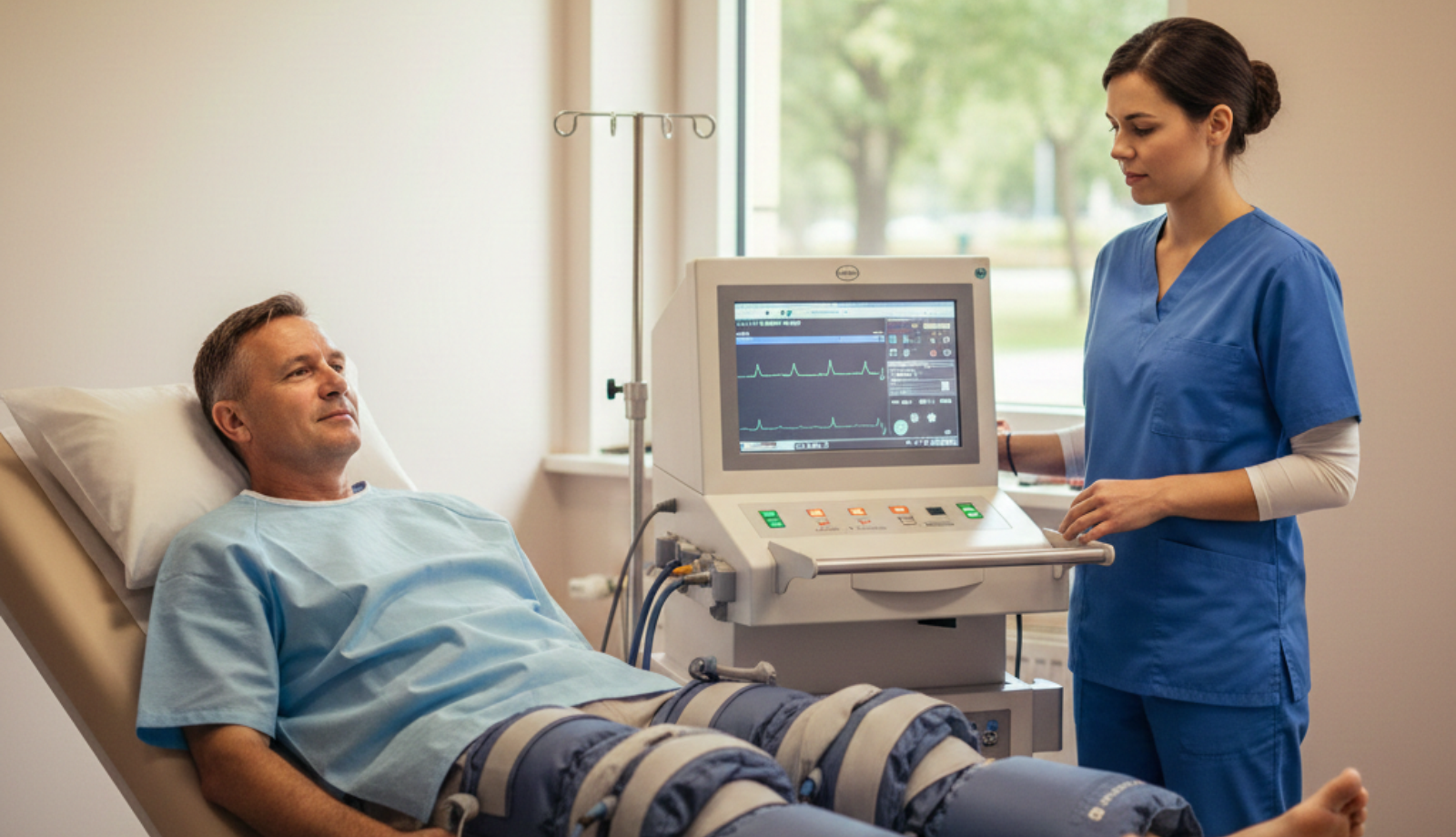 تعزيز معاكسة النبض الخارجي (EECP) لعلاج ضعف الانتصاب