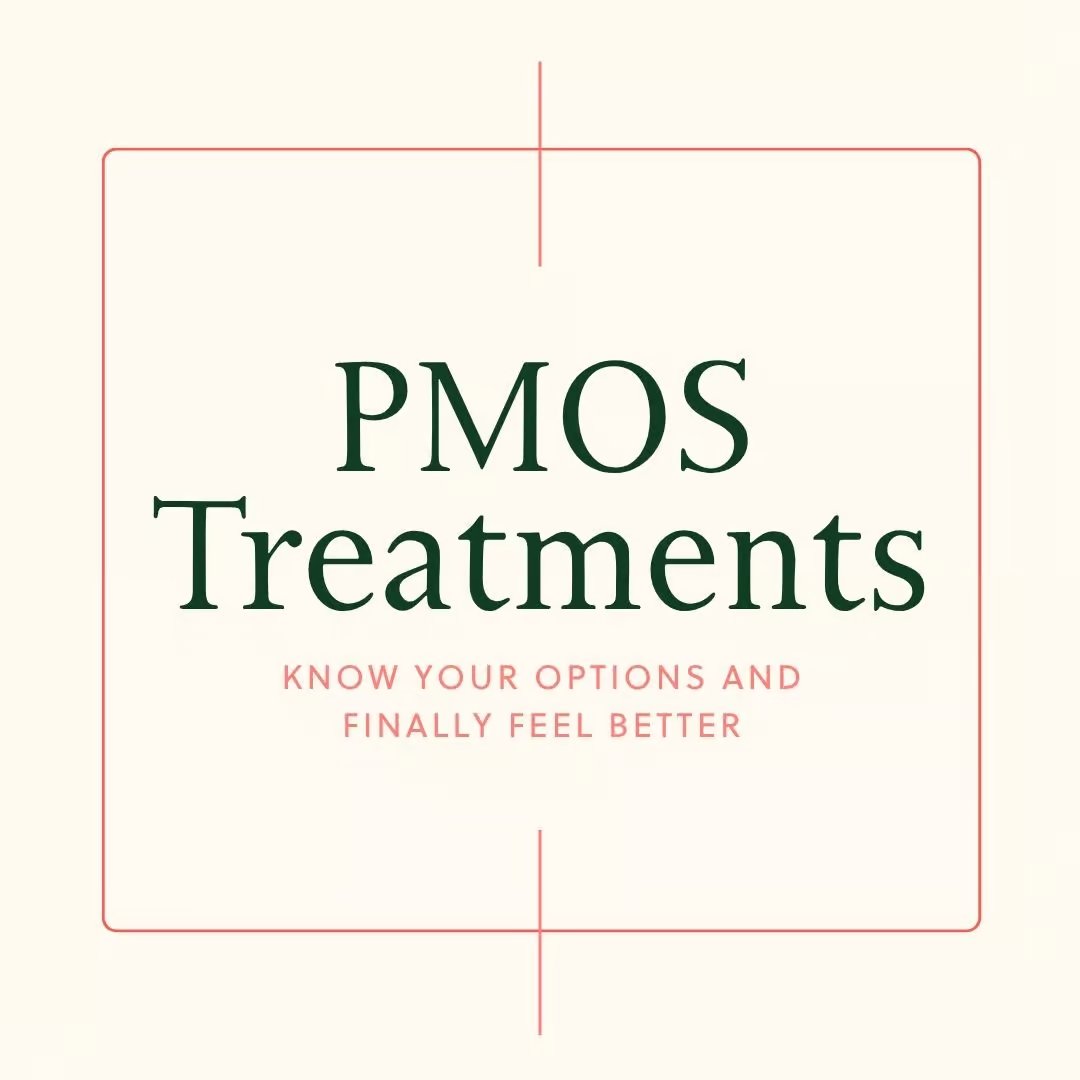 علاجات PMOS: تعرف على خياراتك وأشعر بالتحسن أخيرًا