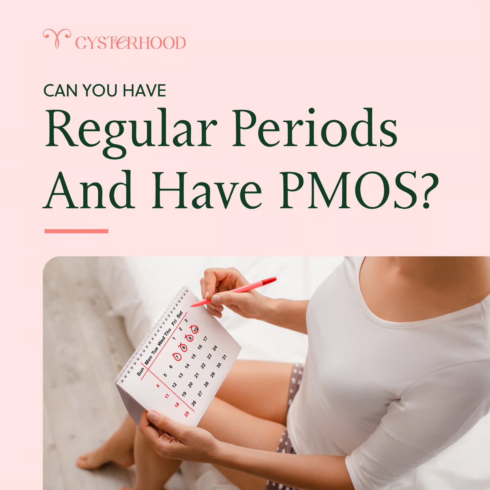 هل يمكن أن يكون لديك فترات منتظمة ولديك PMOS؟